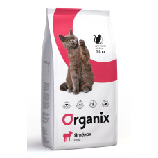 Organix - Корм для кошек гипоаллергенный, с ягненком (adult cat lamb) 
