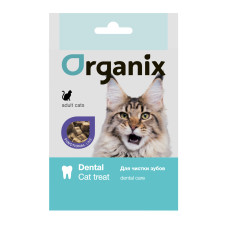 Organix - Подушечки для чистки зубов у кошек