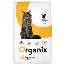 Organix - Корм для кошек крупных пород (adult large cat breeds)