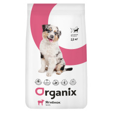 Organix - Корм для щенков с ягненком (puppies lamb)