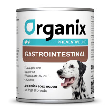 Organix - Консервы для собак, поддержание здоровья пищеварительной системы (gastrointestinal), упаковка 12шт x 0.24кг