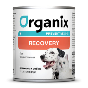 Консервы для кошек и собак в период анорексии, выздоровления и послеоперационного восстановления (recovery), упаковка 12шт x 0.24кг
