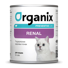 Консервы для кошек, поддержание здоровья почек (renal), упаковка 12шт x 0.24кг