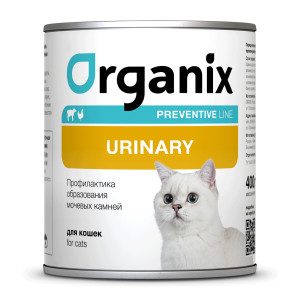 Консервы для кошек, профилактика образования мочевых камней (urinary), упаковка 12шт x 0.24кг