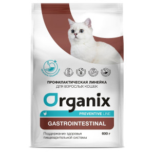Сухой корм для кошек, поддержание здоровья пищеварительной системы (gastrointestinal)