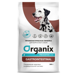 Корм для собак, поддержание здоровья пищеварительной системы (gastrointestinal)