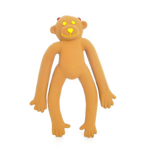 Игрушка для собак "Чудная обезьянка", латекс, 27см