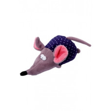 Papillon - Плюшевая игрушка для собак "Мышонок" с пищалкой, 17 см
