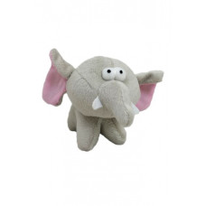 Papillon - Плюшевая игрушка для собак "Глазастый слон" с пищалкой, 12 см