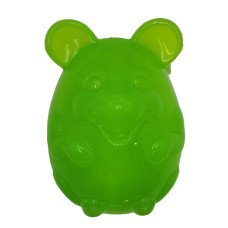 Petpark - Игрушка для собак ежик с пищалкой 8 см зеленый