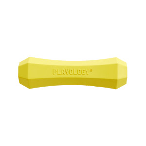 Жевательная палочка SQUEAKY CHEW STICK для собак средних пород с ароматом курицы, средняя, цвет желтый