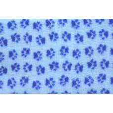 ProFleece коврик меховой 1х1,6 м голубой/синий