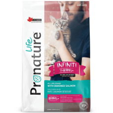Pronature Life - Корм для котят и кошек всех возрастов с мясом лосося INFINITI