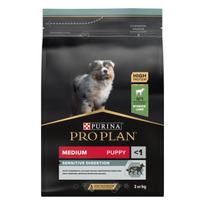 Purina Pro Plan - Корм для щенков с чувствительным пищеварением с ягненком