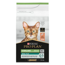 Purina Pro Plan - Корм для кастрированных кошек лосось (Sterilised Salmon OptiRenal)
