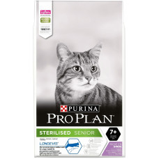Purina Pro Plan - Корм для пожилых кастрированных котов и стерилизованных кошек с индейкой (sterilized 7+)