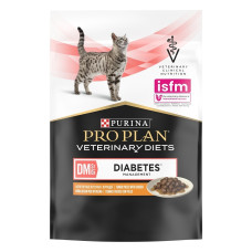 Purina Pro Plan - Кусочки в соусе для кошек при сахарном диабете с курицей