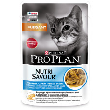Purina Pro Plan - Кусочки в соусе для кошек с треской