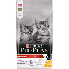Purina Pro Plan - Набор 400+400г в подарок! Для котят с курицей и рисом