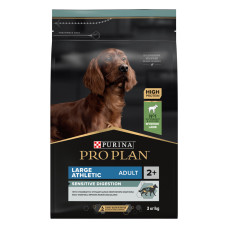 Purina Pro Plan - Корм для собак крупных пород атлетически сложенных с чувствительным пищеварением с ягненком