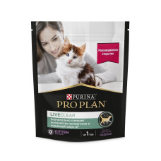 Purina Pro Plan - Корм для котят, с индейкой, снижает количество аллергенов в шерсти, (kitten delicate, liveclear)