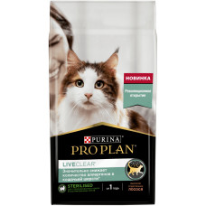 Purina Pro Plan - Корм для стерилизованных кошек, с лососем, снижает количество аллергенов в шерсти (sterilised salmon, liveclear)