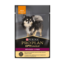 Purina Pro Plan - Паучи кусочки в соусе для собак с уткой