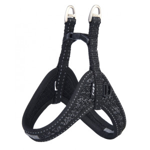 Шлейка разъемная "Utility", XS (обхват 36 см), ширина 1,2 см, черный (FAST- FIT HARNESS) SJQ36A