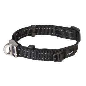 Ошейник "Utility" с системой безопасности, XL (42-66 см), ширина 2,5 см, черный (SAFETY COLLAR) HBS25A