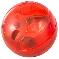 Rogz - Игрушка кормушка для собак TUMBLER, красный (TUMBLER)