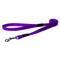 Rogz - Поводок для собак "Utility", S, ширина 1,1 см, длина 1,8м, фиолетовый (FIXED LEAD)
