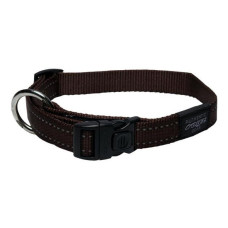 Rogz - Ошейник "Utility", S (20-31 см), ширина 1,1 см, шоколадный (SIDE RELEASE COLLAR) HB14J