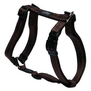 Шлейка "Utility", S (23-37см), ширина 1,1 см, шоколадный (H-HARNESS) SJ14J