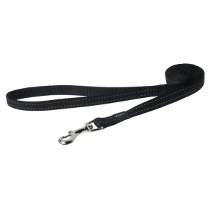 Поводок для собак "Utility", M, ширина 1,6 см, длина 1,8м, черный (FIXED LONG LEAD)