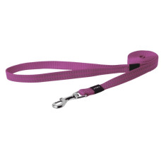 Rogz - Поводок для собак "Utility", M, ширина 1,6 см, длина 1,8м, розовый (FIXED LONG LEAD)