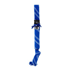 Rogz - Игрушка веревочная шуршащая SCRUBZ , малая, синий (SCRUBZ ROPE TUG TOY SM) SC01B