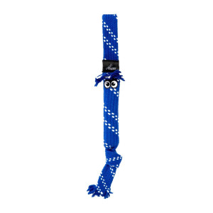 Игрушка веревочная шуршащая SCRUBZ , средняя, синий (SCRUBZ ROPE TUG TOY SM)