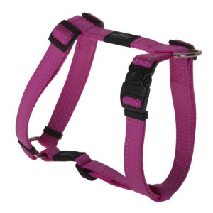 Шлейка "Utility", M (32-52см), ширина 1,6 см, розовый (H-HARNESS)