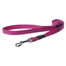 Rogz - Поводок для собак "Utility", L, ширина 2 см, длина 1,4м, розовый (FIXED LEAD)
