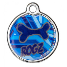 Rogz - Адресник металлический малый, "Морской" (METAL ID TAG SMALL) IDM20CD