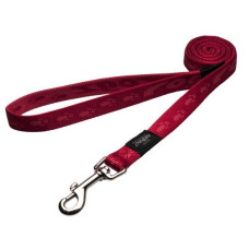 Rogz - Поводок для собак "Alpinist", S, ширина 1,1см, длина 1,8м, красный (FIXED LEAD)