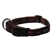 Rogz - Ошейник "Alpinist", S (20-31см), ширина 1,1см, шоколадный (SIDE RELEASE COLLAR) HB21J