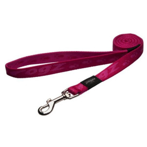 Поводок для собак "Alpinist", S, ширина 1,1см, длина 1,8м, розовый (FIXED LEAD)