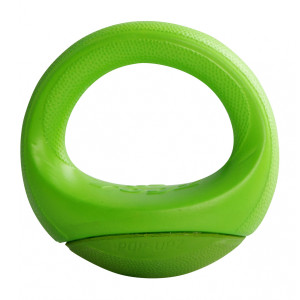 Игрушка для собак кольцо-неваляшка Pop-Upz, малое/среднее, лайм (Rogz Pop-Upz Lime Small/Medium) RPU02L