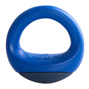 Игрушка для собак кольцо-неваляшка Pop-Upz, малое/среднее, синий (Rogz Pop-Upz Blue Small/Medium) RPU02B