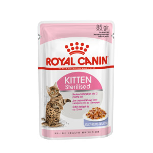 Royal Canin - Кусочки в желе для котят с момента операции до 12 мес.