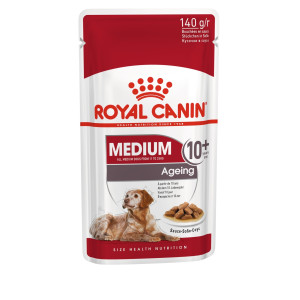 Royal Canin - Паучи кусочки в соусе для пожилых собак средних пород старше 10 лет