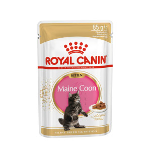 Паучи Кусочки в соусе для котят Мейн-Кун до 15 мес (Maine Coon Kitten)