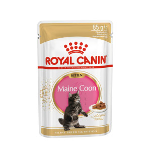 Royal Canin - Паучи кусочки в соусе для котят мейн-кун до 15 мес (maine coon kitten)