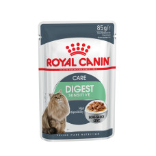 Royal Canin - Кусочки в соусе для кошек 1-10 лет, отличное пищеварение
